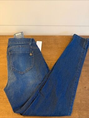 Democracy Women's Skinny Jeans in Dark Blue Denim